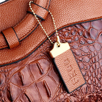 Luxuriöse Leder-Schultertasche - Liva