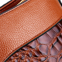 Luxuriöse Leder-Schultertasche - Liva