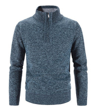 Stilvoller Herrenpullover mit Halbem Reißverschluss - SummitCraft