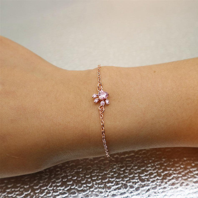 Armband aus Rosenquarz - LovePaw™