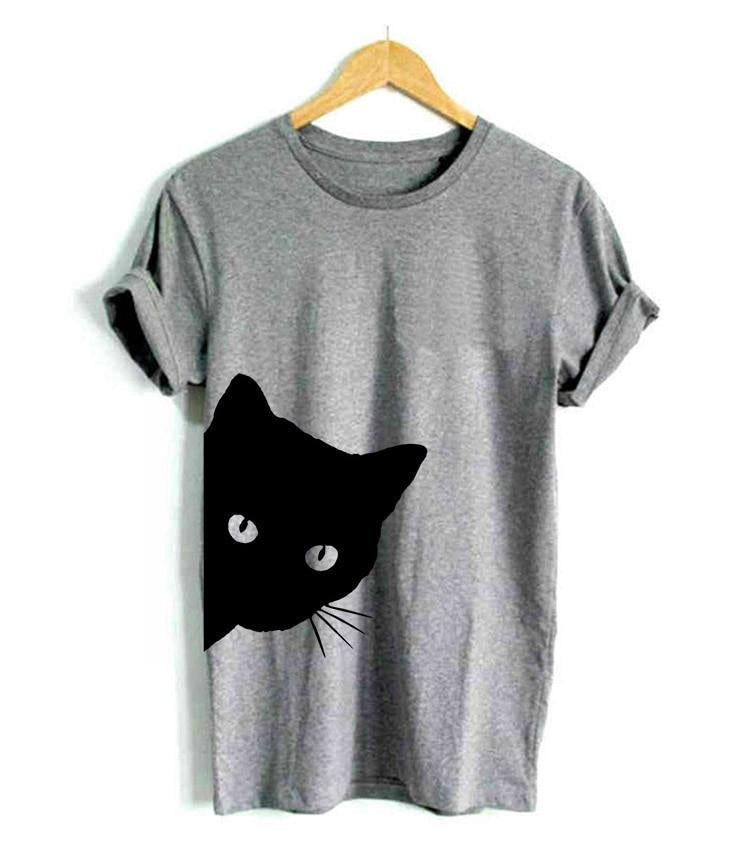 Kattenliefhebber Dames T-shirt – Maja