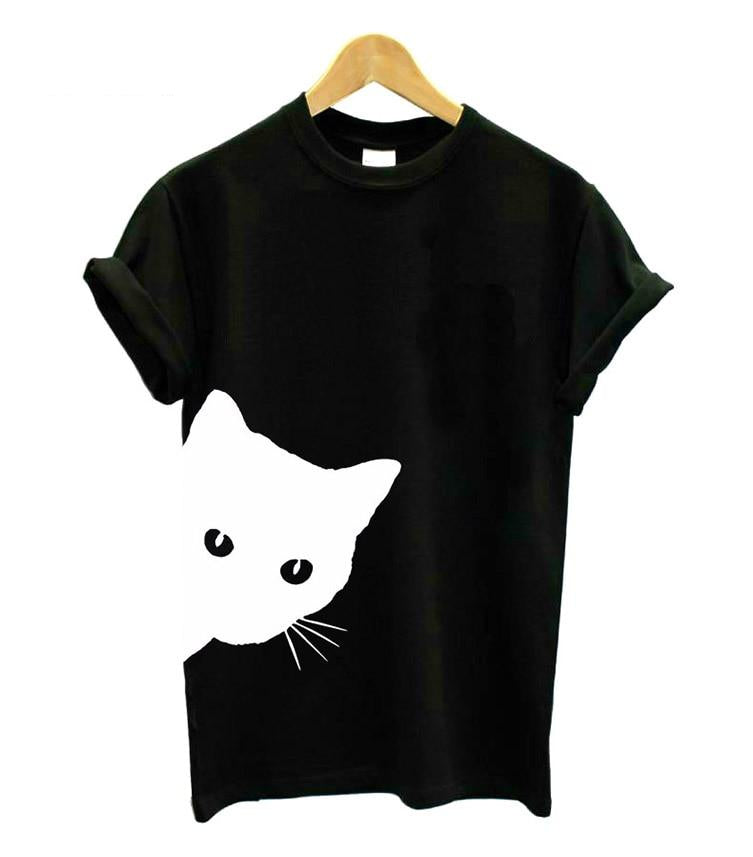 Kattenliefhebber Dames T-shirt – Maja