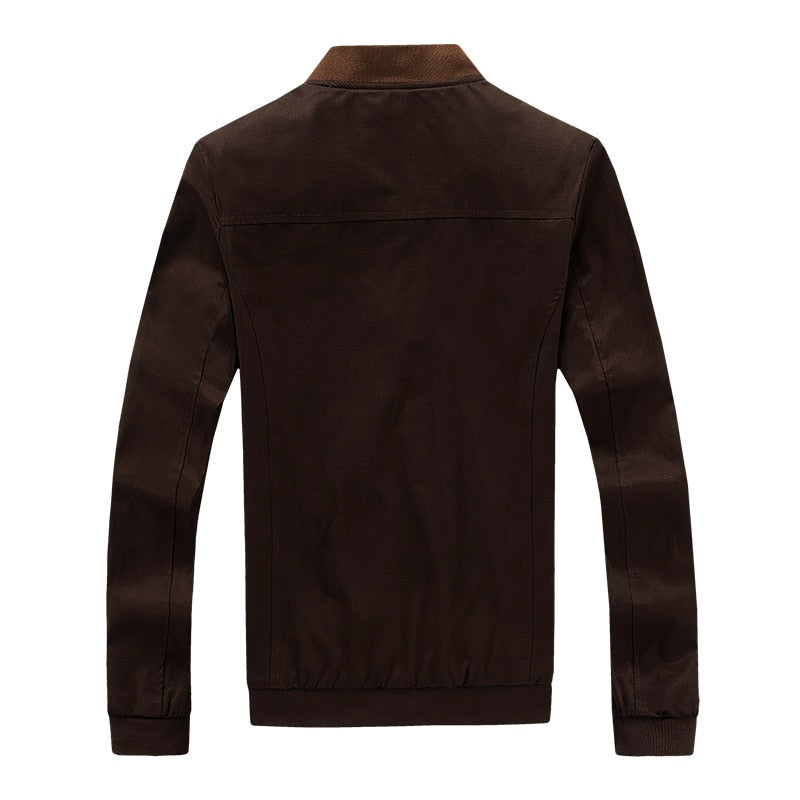 Leichte Herren Bomber-Übergangsjacke im Vintage-Look – Adrian