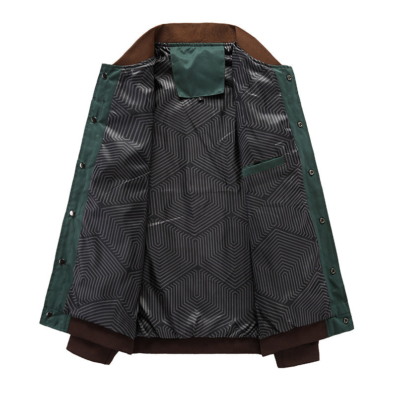 Leichte Herren Bomber-Übergangsjacke im Vintage-Look – Adrian