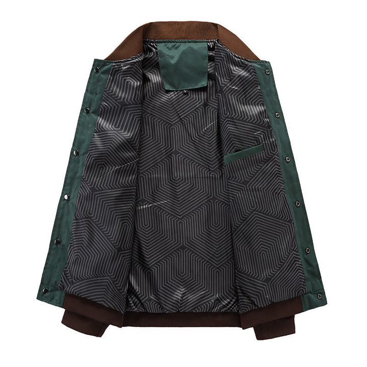 Leichte Herren Bomber-Übergangsjacke im Vintage-Look – Adrian