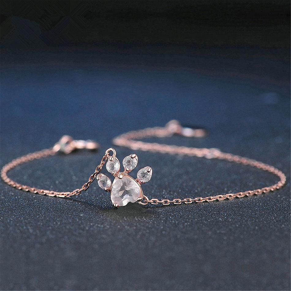 Armband aus Rosenquarz - LovePaw™