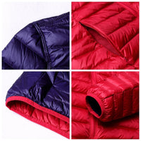 Stilvolle Wende-Daunenjacke für Damen - Aurora