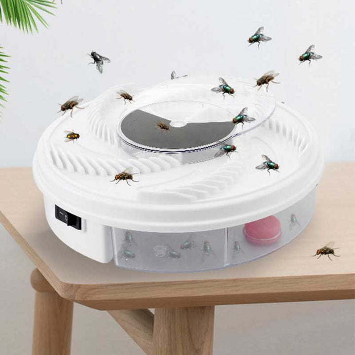 Elektrische Fliegenfalle mit Drehmechanismus – BuzzTrap