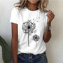 Bequemes Damen-T-Shirt mit Rundhalsausschnitt & weichem Stoff – Rhea