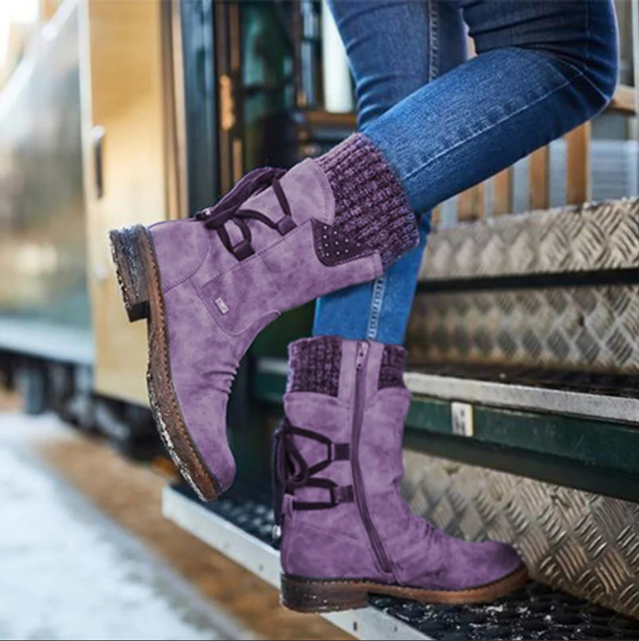 Hailey Winter Boots | Warm & Stylish