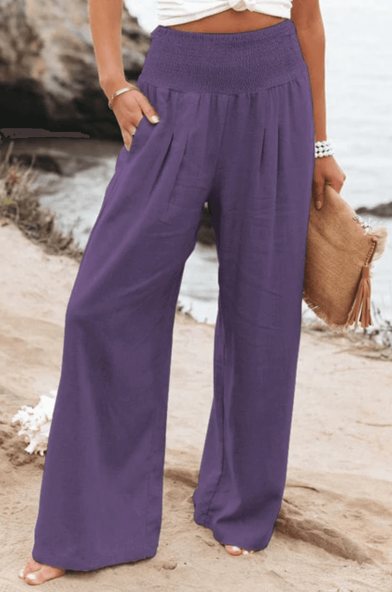 Trendy Palazzo Broek met Boho Flair – Yasmin