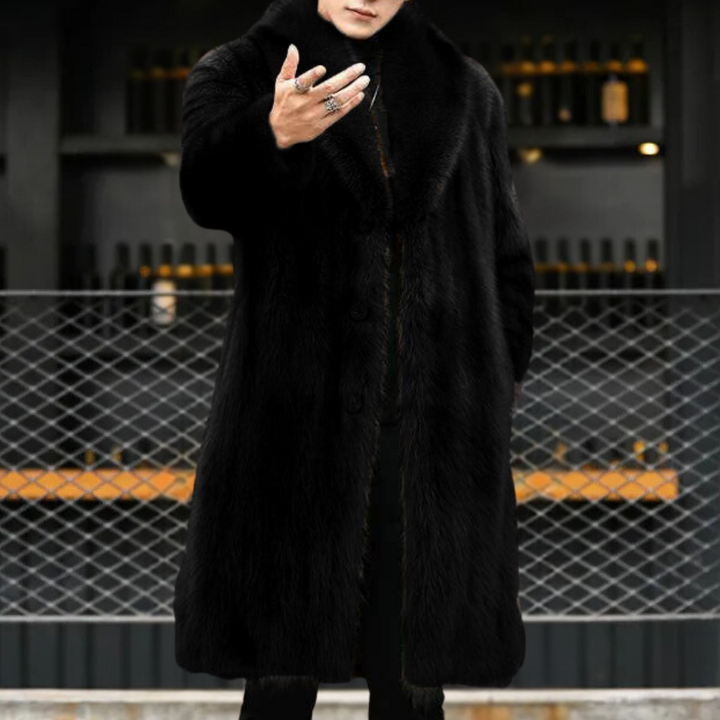 Zeitlose Herrenjacke mit Pelzoptik - Jules