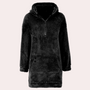 Weicher warmer Winterpullover mit Reißverschluss für Damen - Maëlle