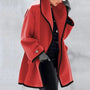 Warmer Winter Woll Damen Trenchcoat - Emma