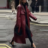 Stilvolle vegane Leder-Damenjacke - Viviette