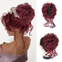 Klammer mit Hairextension für welligen Knoten – CurlClip