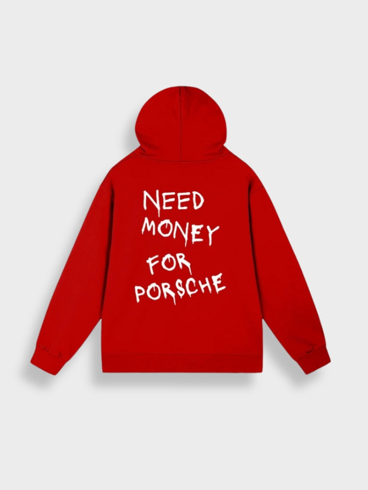 Oversized Herren-Hoodie mit Print - Noah
