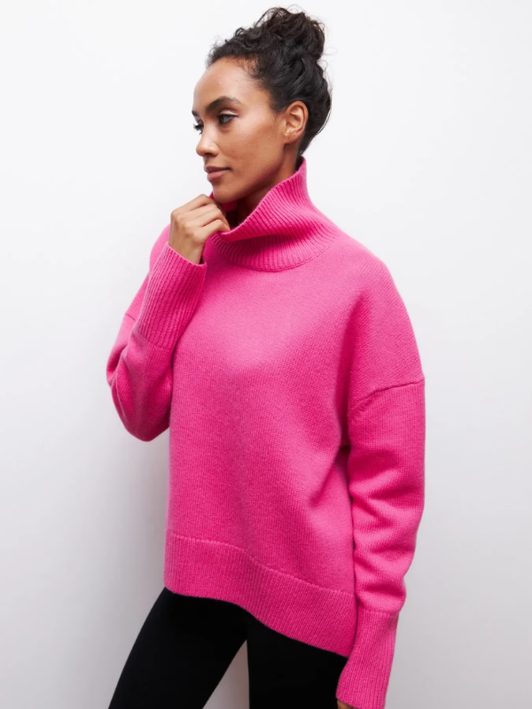 Phoebe Gestrickter Rollkragenpullover | Stilvoll & warm