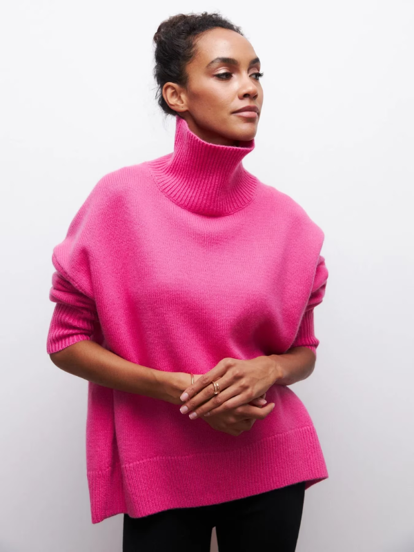 Phoebe Gestrickter Rollkragenpullover | Stilvoll & warm