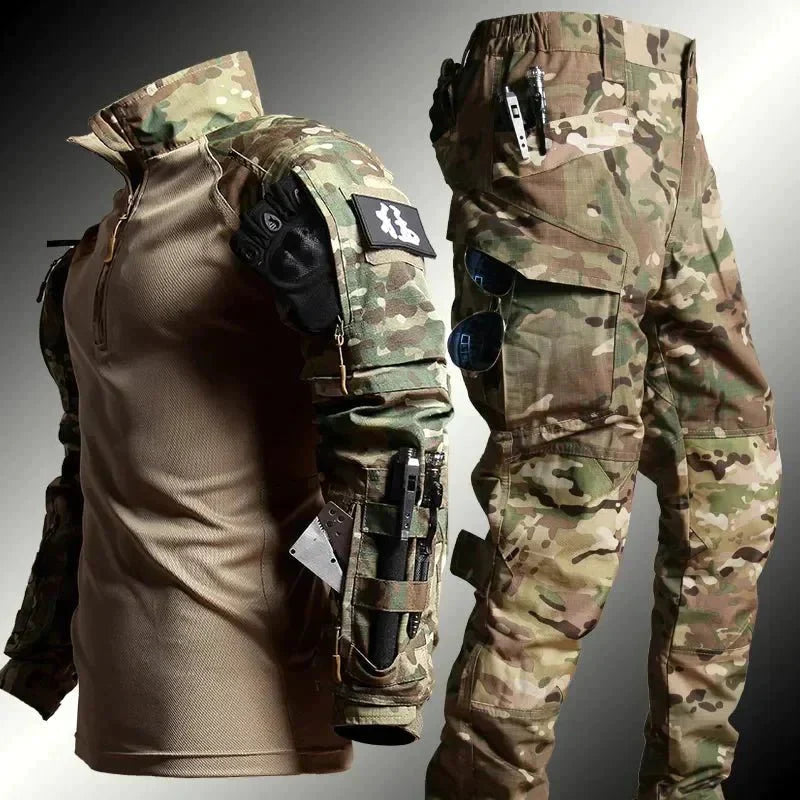 Zweiteiliges Herren-Armee-Outfit - Logan