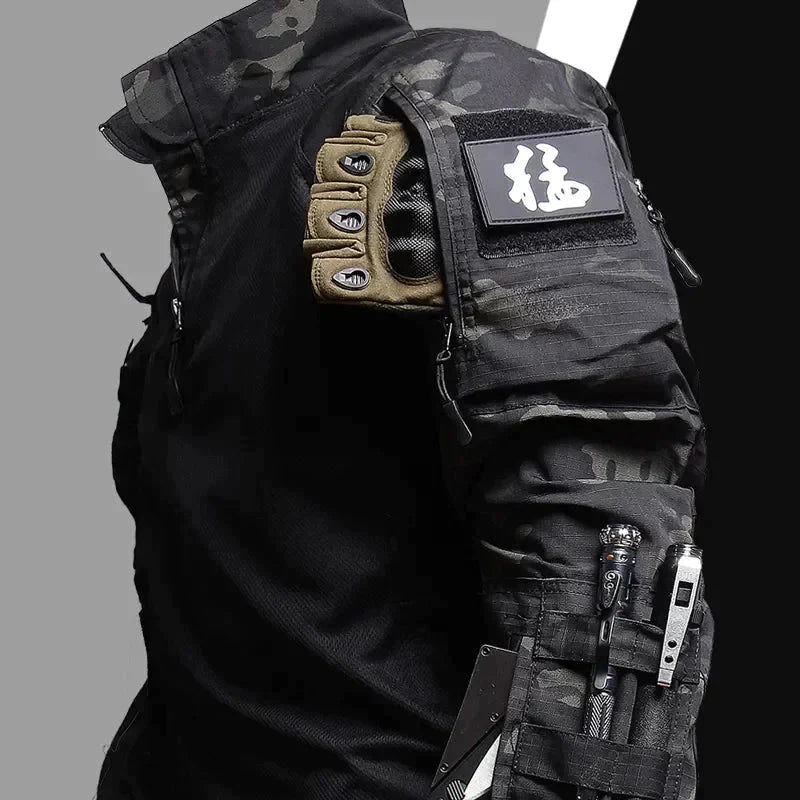 Zweiteiliges Herren-Armee-Outfit - Logan