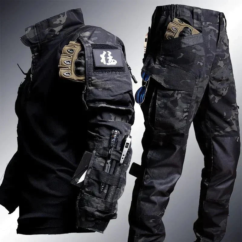 Zweiteiliges Herren-Armee-Outfit - Logan