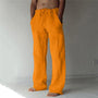 Weite Herren-Leinenhose mit weitem Schnitt für den Sommer - Elias