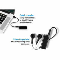 Mini-taalrecorder met 8GB opslag & U-Schijf-functie – Vokaro