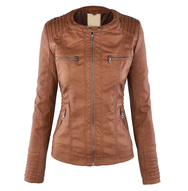 Cheska Lederjacke | Einzigartig & Stilvoll