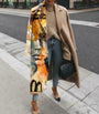 Marlyn Long Coat | Künstlerisch & Ikonisch