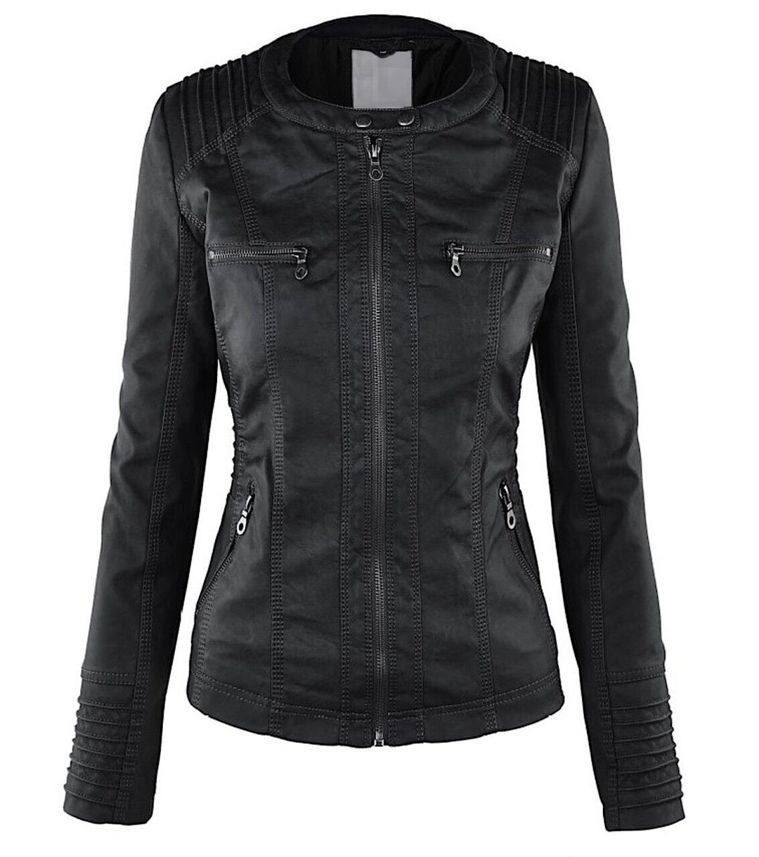Cheska Lederjacke | Einzigartig & Stilvoll