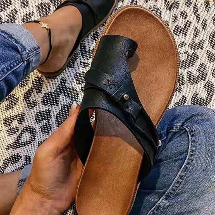Orthopedische zomersandalen met open teenpartijen – Ziva