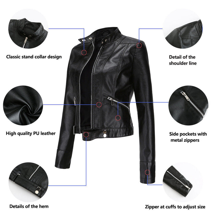 Laureen Lederjacke | Stilvoll & Einzigartig