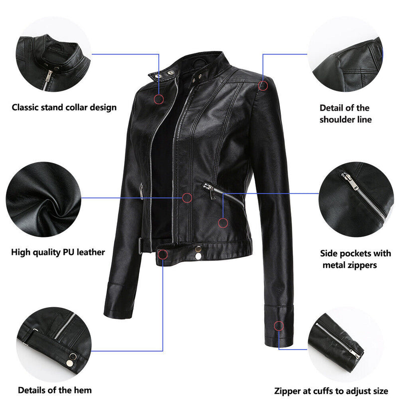 Laureen Lederjacke | Stilvoll & Einzigartig
