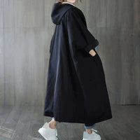 Trendy Oversized Dames Trenchcoat - Maren