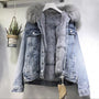 Carol Gefütterte Jeansjacke | Cool & Trendy