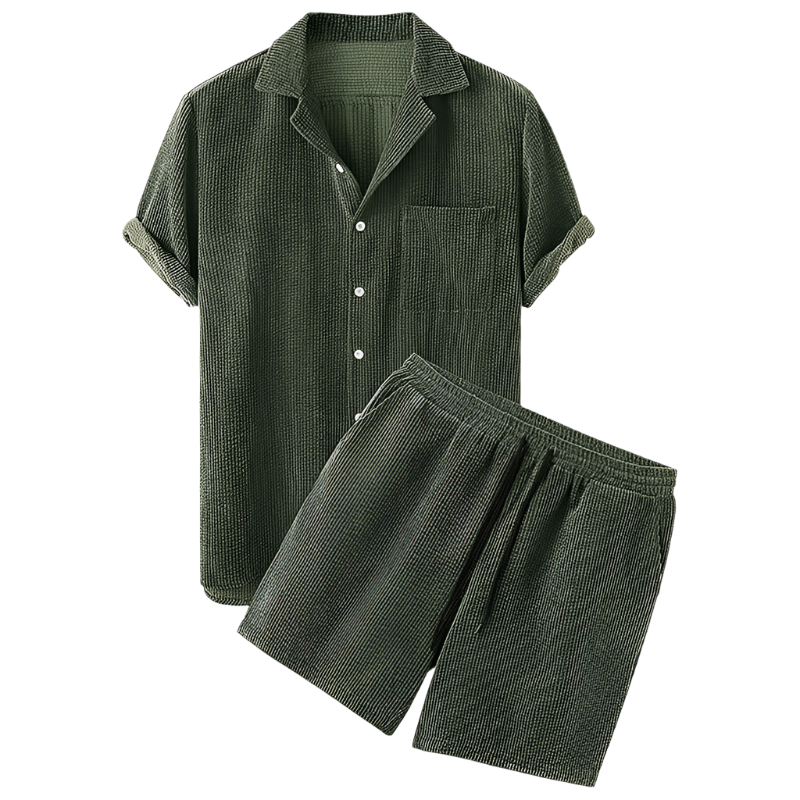 Tweedelig heren velours zomerset – Fabio