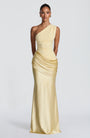 Abbey One-Shoulder Satin Maxi Dress 45