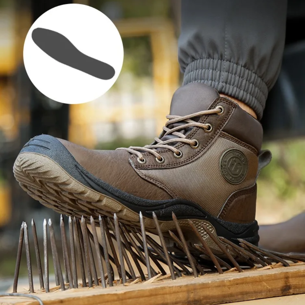 Orthopädische Sicherheitsschuhe mit Stahlkappe - SafeStep Pro
