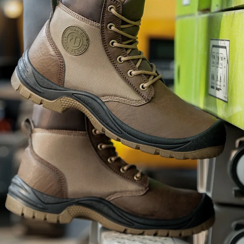 Orthopädische Sicherheitsschuhe mit Stahlkappe - SafeStep Pro