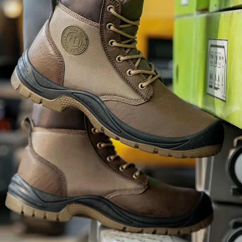 Orthopädische Sicherheitsschuhe mit Stahlkappe - SafeStep Pro