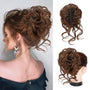 Klammer mit Hairextension für welligen Knoten – CurlClip