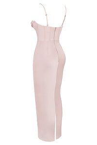 Trendiges Korsett Maxi-Kleid - Isabella