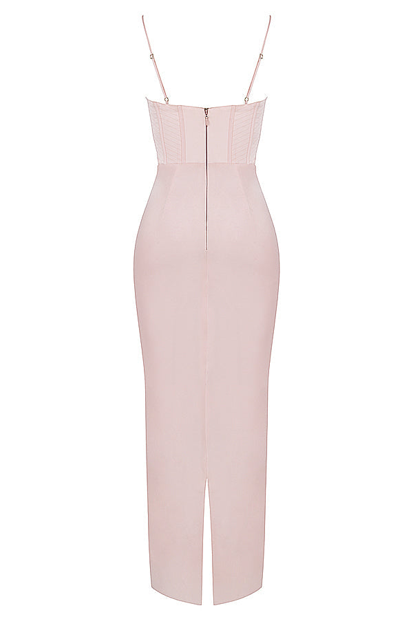Trendiges Korsett Maxi-Kleid - Isabella