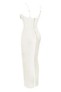 Trendiges Korsett Maxi-Kleid - Isabella