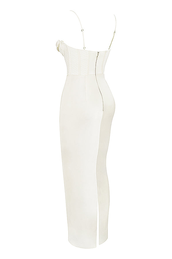 Trendiges Korsett Maxi-Kleid - Isabella
