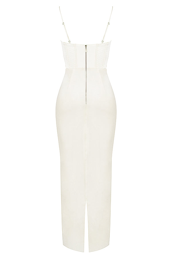 Trendiges Korsett Maxi-Kleid - Isabella