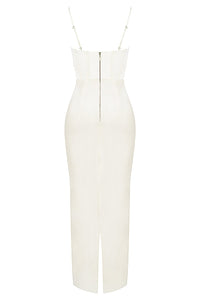 Trendiges Korsett Maxi-Kleid - Isabella