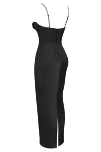 Trendiges Korsett Maxi-Kleid - Isabella