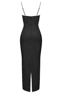 Trendiges Korsett Maxi-Kleid - Isabella